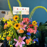 1周年祝いアレンジメント🎉